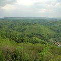 Kaňon Svitavy z Alexandrovy rozhledny